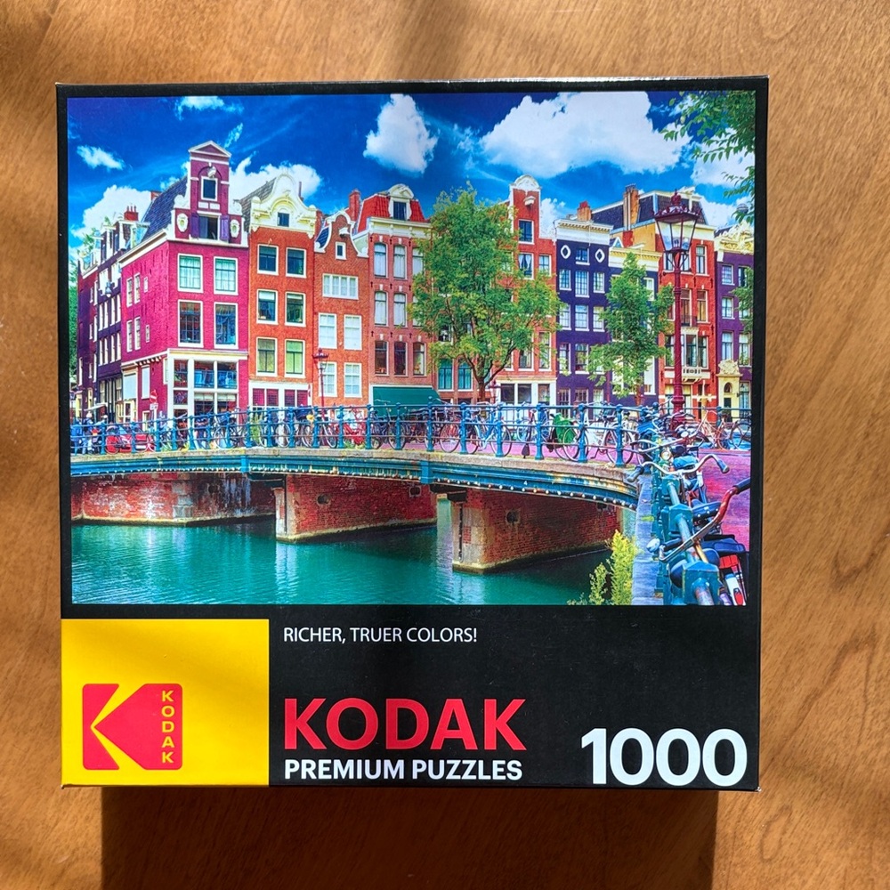 Kodak Premium Puzzles - Vibrant Amsterdam Bridge